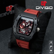 Divigo RM DV-2304 Analog Sport Original Waterproof Rubber Strap Active Date Watch Sale