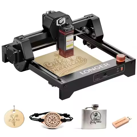 LONGER Laser Engraving Engraver Machine RAY5 mini High Speed co2 CNC Wood Leather Metal Carving Prin