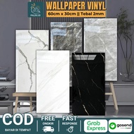 Paldu ID - WALLPAPER 3D VINYL GRANIT MARBLE BATU ALAM Ukuran 30 x 60 Cm / STICKER 3D VINYL GRANIT MA