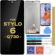 Screen Replacement LCD Display Touch Digitizer Assembly for LG Stylo 6 LM-Q730 Q730AM Q730TM Q730NM 