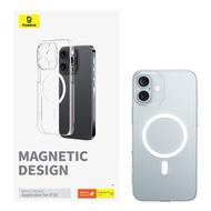 Baseus  Crystal Series Magnetic Phone Case for iP 16 Series Phone Protection