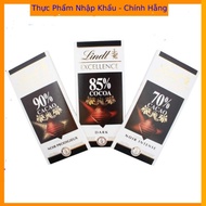 Chocolate Lindt Excellence Dark 70%, 85%, 90% Cocoa (100g)