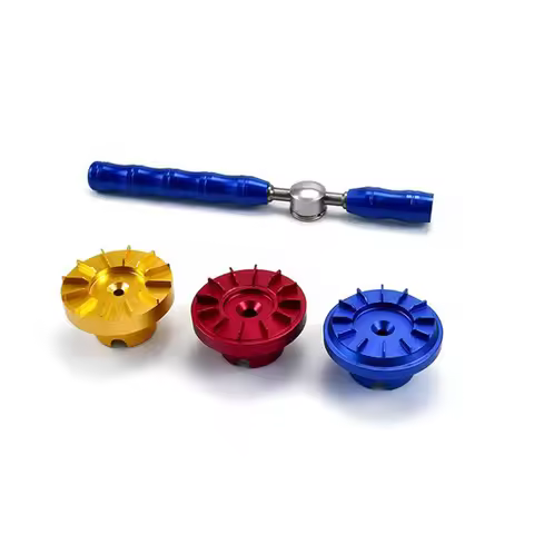 Watch Repair Back case opener Wrench with 3 Dies Kit Steel watches caseback Remover For Corum Watch 