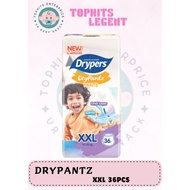 Drypers DryPantz Baby Diapers XXL36 (1 Pack) Lampin Bayi Drypers DryPantz XXL36 (1 Pek)