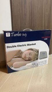 （全新未拆盒）Turbo Italy TEB-158DCB 雙人海綿電暖氈