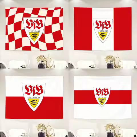 VfB Stuttgart Tapestry Tapestry Soft Lightweight Wall Art Decor for Living Home Room Bedroom