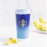 Starbucks Korea Blue Summer SS Elma Tumbler 473ml