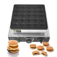 商用小鬆餅機電熱25孔鬆餅機華夫餅機不鏽鋼鬆餅機
