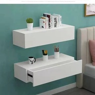 Dresser Bedside Table Wall-Mounted Partition Background Wall Decoration Shelf Wall-Mounted Chest of Drawer Wall Cupboard-Wall Shelf Wall Mounted Cosmetic Dressing Table From Wall