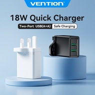 Vention Clearance Charger 12w 18w 20w 30w 65w Usb C Usb A type c (1 Year Warranty) Fast Charger UK P