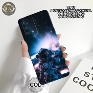 HP Latest OPPO A95/A74 4G Case - Leviora Case - Astronaut Fashion Case - OPPO A95/A74 4G Softcase - 