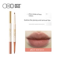 lip liner OUT OF OFFICE Lip Lip Lip Lip Bayang Tepat dan Pembesaran Bibir OOO Lip Lip Warna Nude OOO