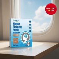 36pcs Herbal Motion Sickness Patches for Adults and Kids - Anti-Nausea, Car and Travel Sickness, Ant