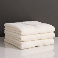 【星紅織品】無染系列-絲光透氣輕薄純棉浴巾-3入組