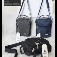 Hehe tas selempang pria sling bag import tas kerja cowok anti air