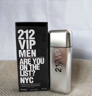 Parfum Pria 212 VIP MEN SILVER EDT Original 100 ml / Tutup Magnet