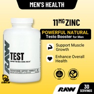 Raw Nutrition, Test, Support Men's Health, Zinc & Fenugreek Seed, 240 Capsules