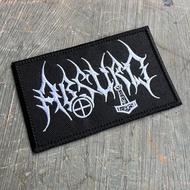 Absurd Black Metal embroidered patch