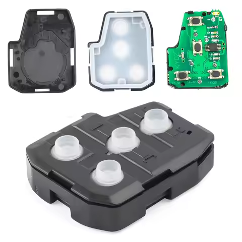 KEYECU 3 4 Button 314MHz G H Chip for Toyota RAV4 Highlander Sequoia Tundra Tacoma 2013-2021 Auto Re