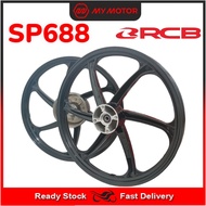 100% ORI RCB HONDA VARIO150 VARIO155 SP688 TYRE RIM F-140*17 R-140*17 (W/BEARING) SP 688 SPORT RIM S