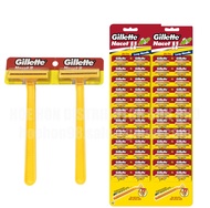 Gillette Nacet II / Nacet 2 Disposable Razor 1 unit (ORIGNAL) Pisau Cukur