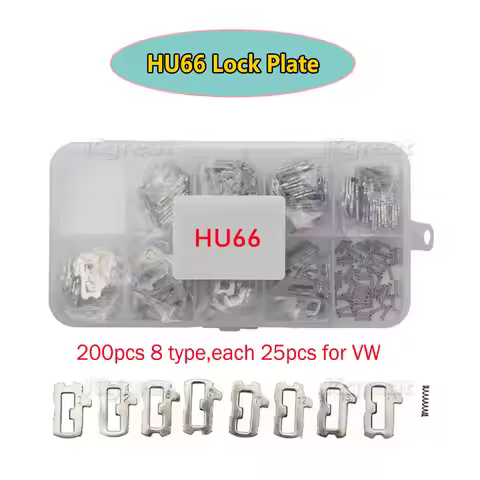 200Pcs/lot HU66 Lock Plate Car Lock Repair Accessories Car Lock Reed Plate for VW M094 8 Type Each 2