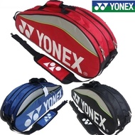 Yonex Badminton Bag Racket Bag Tennis Bag Backpack With Shoes Compartment Shuttlecock Racket Sports