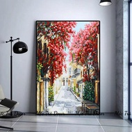 BEAUTIFUL ABSTRACT ART CANVAS PAINTING, NEW VINCENT VANGOGH ART WITH COMPLETE FRAME...