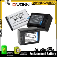 D'VONN replacement Lithium-Ion battery for Samsung BP70a, BP1030, BP105 & BP210