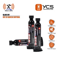 YCS SOLDER MASK (TRANSPARENT) - UV Glue ULTRAVIOLET LIGHT CURING Glue UV 3S - YCS UV Glue
