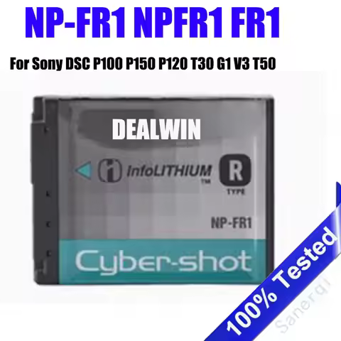 NP-FR1 NPFR1 FR1 Camera Battery For Sony DSC P100 P150 P120 T30 G1 V3 T50 F88 P100LJ P100PP P100R P1
