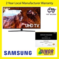 Samsung 50 UHD 4K Flat Smart TV UA50RU7400KXXM Television
