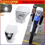 For Yamaha WR250 WR450 LED HS1 Bulb Dirt Bike Enduro Motorcycle Universal Head Light Front Lighting 