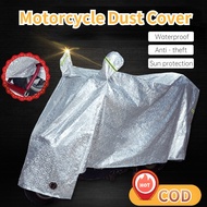 【MLADEN】Waterproof Motorcycle Cover Motor Dust Cover Universal Dustproof Anti-UV Electric Bike Protector Scooter Cover