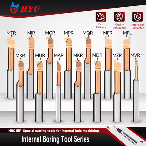 MTR MNR MIR MGR MUR MPR MFR MQR MKR Full range of small bore boring tools integral carbide internal 
