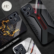 Latest Realme C53 Glass Softcase Motif [AESTHETIC ART] Cellphone Casing - Cellphone Protector - Cell