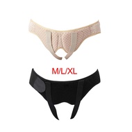 [lzdxwcke3pu] Hernia Support Belt with Two Removable Pads for Men Women Hernia Guard