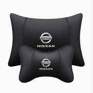 NISSAN Neck Pillow for Almera Xtrail Navara Teana Car Seat Headrest Lumbar Support Pillow Car Neck Pillow Lumbar Pillow Auto Seat Pillow