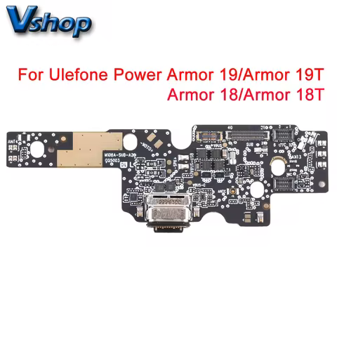 For Ulefone Power Armor 19/Armor 19T/Armor 18/Armor 18T Charging Port Board Smartphone USB Charging 