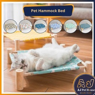 AJPET Hammock Cat Bed Wooden Cat Bed Cat Bed Cat Wooden Bed Cat Bed Pet Bed Dog Hammock Bed 猫床