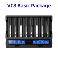 XTAR | Multifunction Fast Charging 8-slot Smart Battery Charger