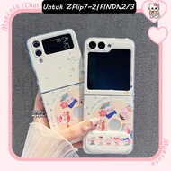 HP Moecase Exclusive Unique Cute Folding Case Samsung Z Flip 7 Case /2/3/4/5/6 And For OPPO FIND N2 