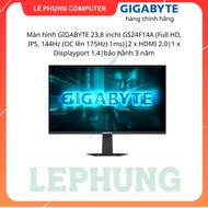 GIGABYTE 23.8 incht monitor GS24F14A (Full HD, IPS, 144Hz (OC to 175Hz) 1ms)|2 x HDMI 2.0|1 x Displa