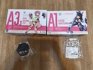 壽屋-女神裝置-機戰少女 / Alice Gear Aegis-A1吾妻楓 + A3相河愛花-特典版