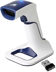 ScanAvenger Wireless Portable 1D With Stand Bluetooth Barcode Scanner: 3-in-1 Hand Scanners -Vibrati
