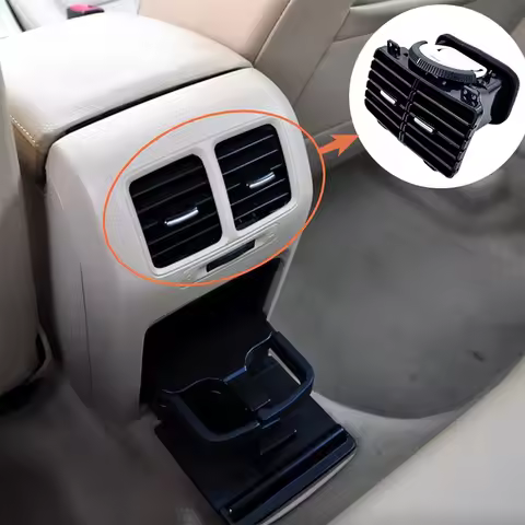 Rear Center Armrest Air Vent Outlet For VW Golf GT.I MK6 J.etta 2006 2007 2008 2009 2010 2011 Rabbit