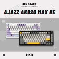 Ajazz AK820 Max HE Adjustable Actuation 8000Hz Magnetic Switch Full Build Keyboard