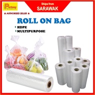 Plastic Roll/ Multipurpose Plastic Bag Perforated Roll Food Packaging 6x9/ 7x10/ 8x12/ 9x14/ 10x16/ 12x18/ 14x20 Inch