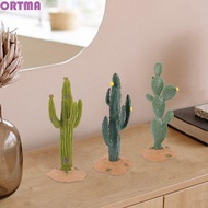 ORTMA Artificial Plant Cactus, DIY Crafts Cute Artificial Tree Model, Green Plant Model Plastic Real