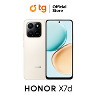 HONOR X7d 4G (8/256GB) แถมฟรี HONOR CHOICE Headphones แถมฟรีประกันจอแตก (สินค้ารับประกัน1ปี) By TG